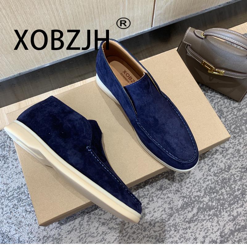 Luxusní Značkové Designové Boty Žádné Guma Kotníkové Základní Dětská Semišová Pánské Boty Tenisky Boty Pro Ženy Mokasíny Buty