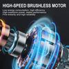Cordless 2-in-1 Turbo Jet Fan & Vacuum Cleaner 8 Speed Adjustable Electric Blower Outdoor Travel Portable Dust Cleaner