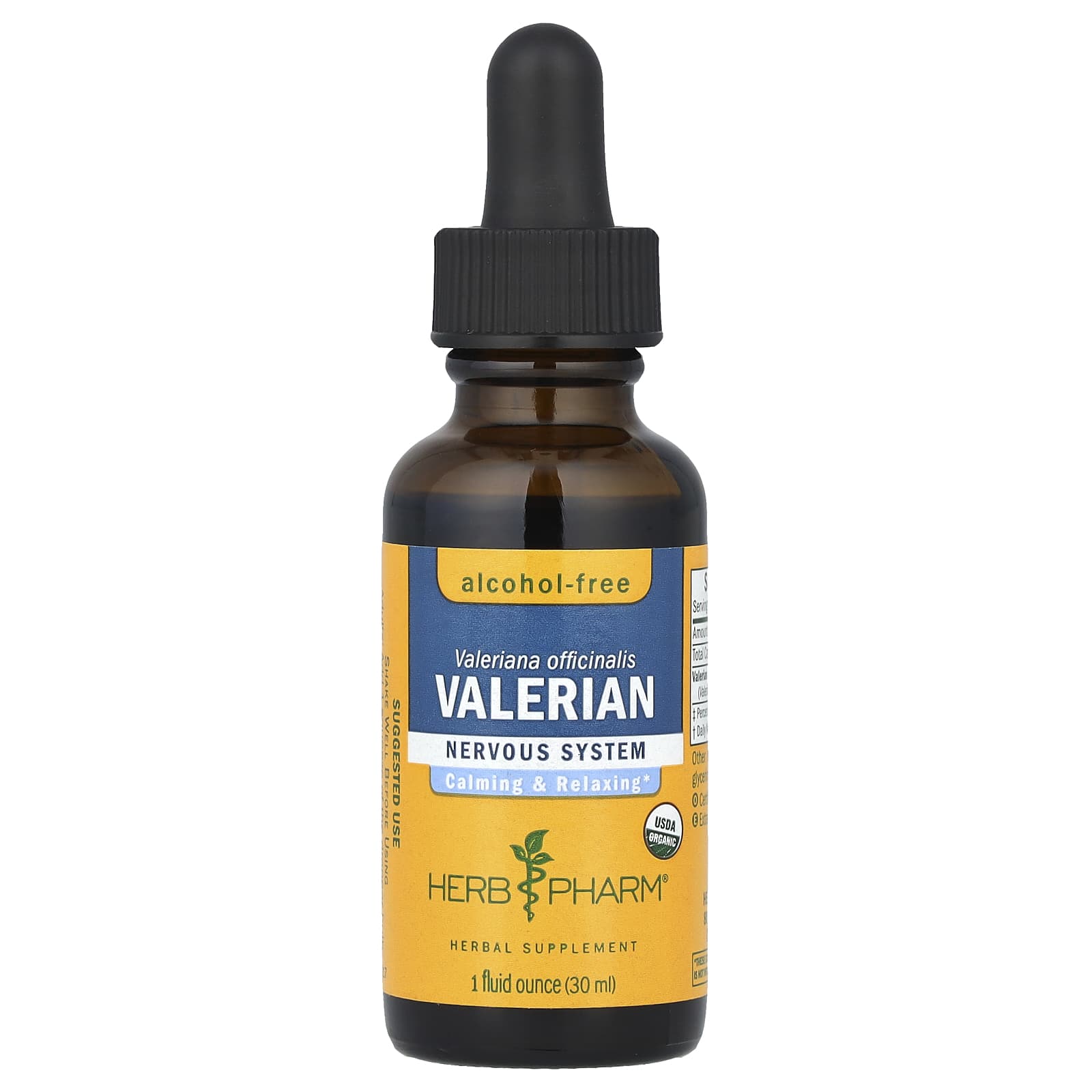 

Herb Pharm, Valerian, Alcohol-Free, 1 fl oz (29.6 ml)