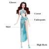 New Handmade 30Cm Doll Clothes Candy-Colored Female Swimsuit Bikini For Dolls /Supermode Dolls Accessories Girl Toys