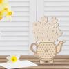 Portable Floral Arrangement Decoration Vase Support Flower Vase Gift Wooden Support  Mothers Day