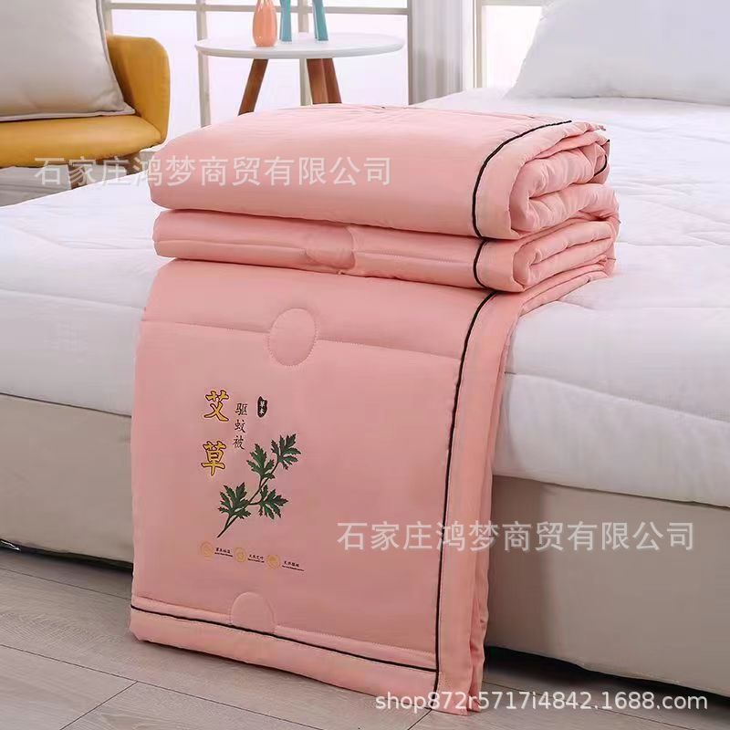 Summer Cooling Blanket Cooling Fiber Breathable Soft Cooling Quilt Machine Washable Air Conditioning Quilt