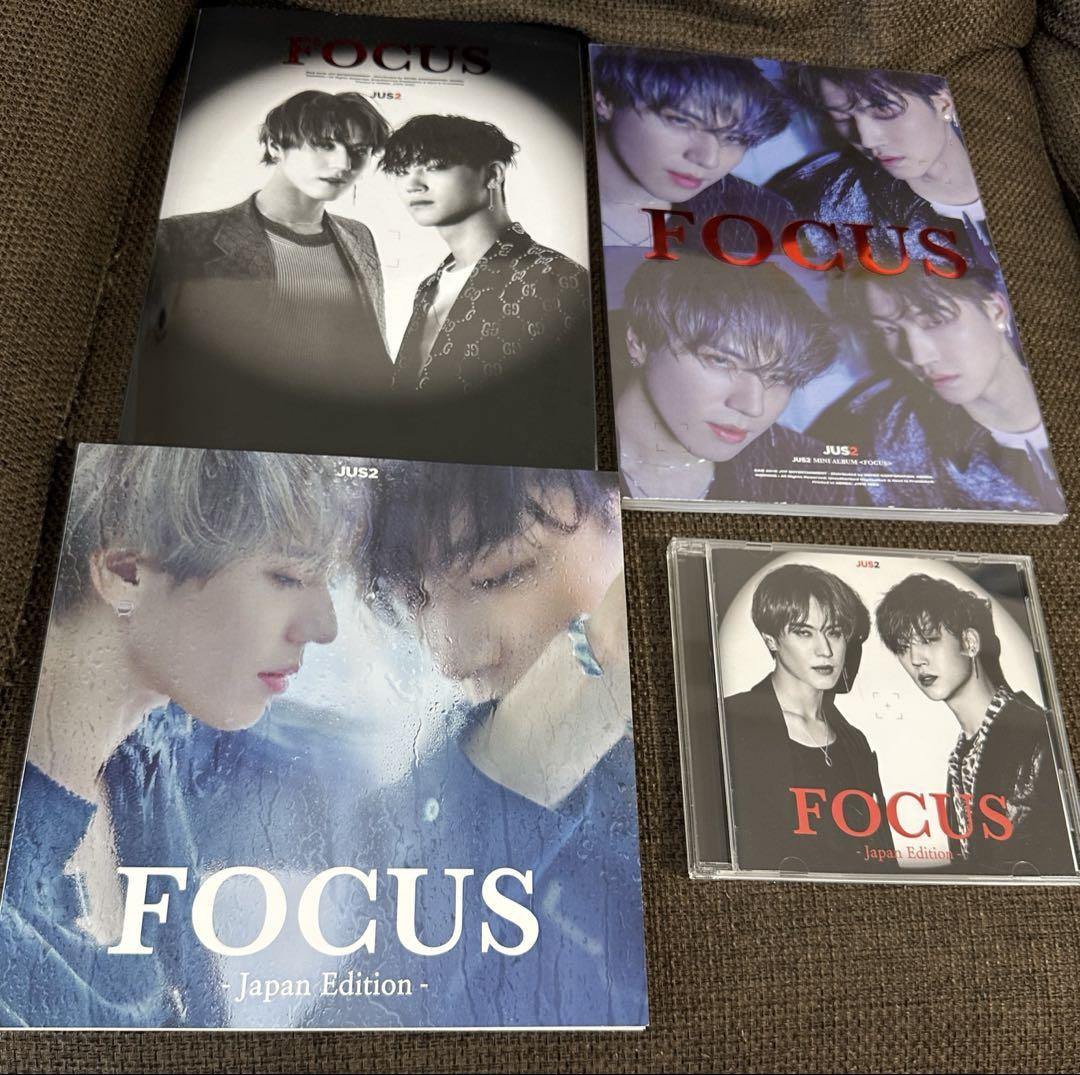 

[USED] GOT7 JUS2 Korean and Japanese version set (no bonus trading cards)