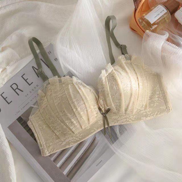 Deep V Underwear For Women Push Up Bras Floral Fashion Girls Lingerie Sling Backless