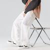 Men's Spring and Autumn New Couple Solid Color Casual Wide-leg Pants Drape Sports Versatile Guard Pants Men
