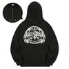 Kan6312 Khzb0133 King Diamond Fermeture Éclair Doublé Polaire Noir