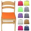 1Pc Square Chair Seat Pads with Cord for Home Car Sofa Office Decoration Square Solid Pads Color Ran