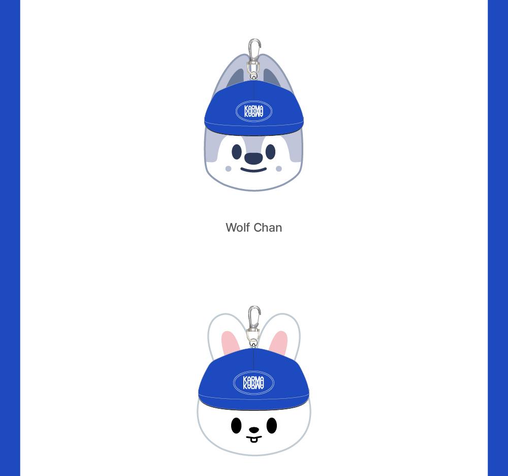Stray Kids [KARMA] POP-UP STORE MERCH - SKZOO CEREMONY BASECAP PLÜSCH
