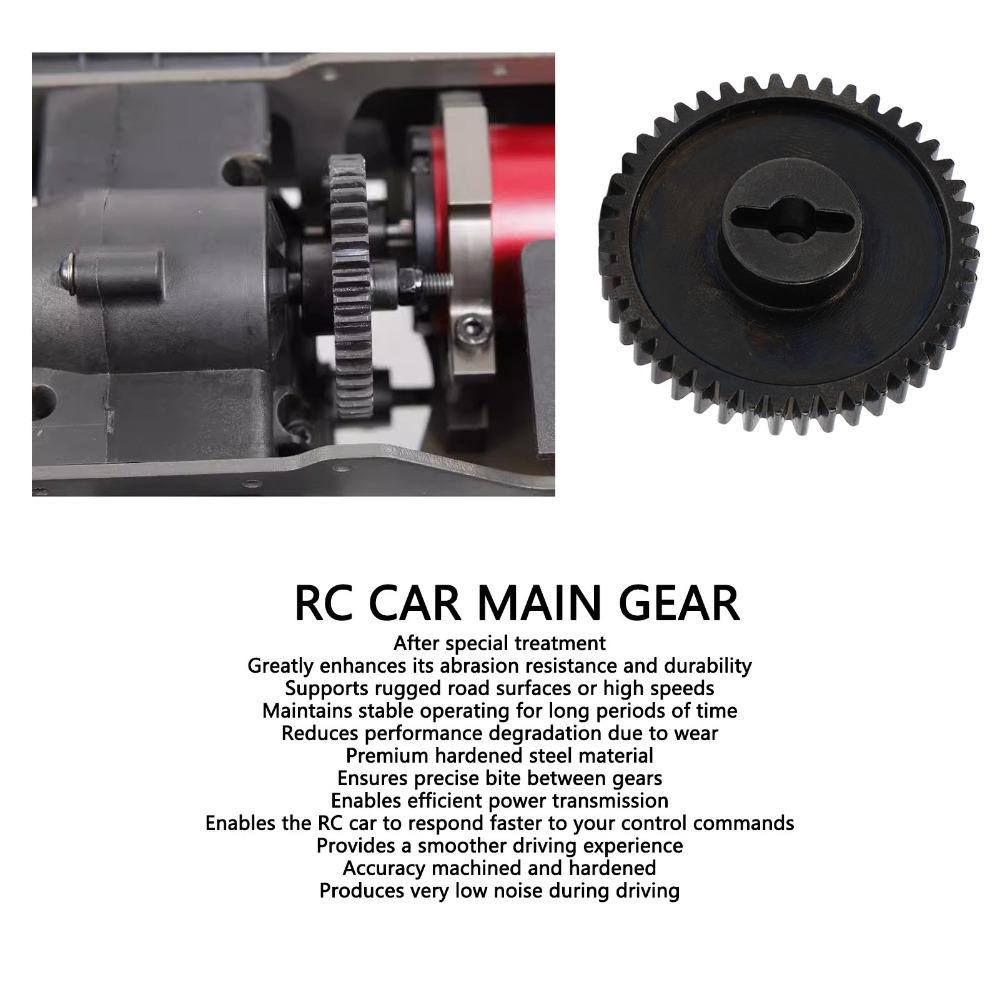 44T Motor Pinion Gear RC Car Main Gear for HPI Savage Flux X 4.6 XL 5.9 1/8 RC Car For RC Cars