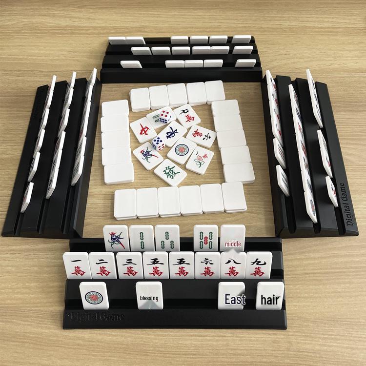Portable Outdoor Mahjong Set: Ideal for Travel, Camping, and Home Use