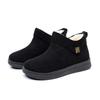 Women's Retro Low-top Ankle Boots, Cotton Shoes, Thick and Warm Snow Boots, Cloth Shoes