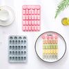28 Cavity Design Capsule Shaped Mold Reusable Pill Mold Tray  for Candy Making Chocolate Crafting