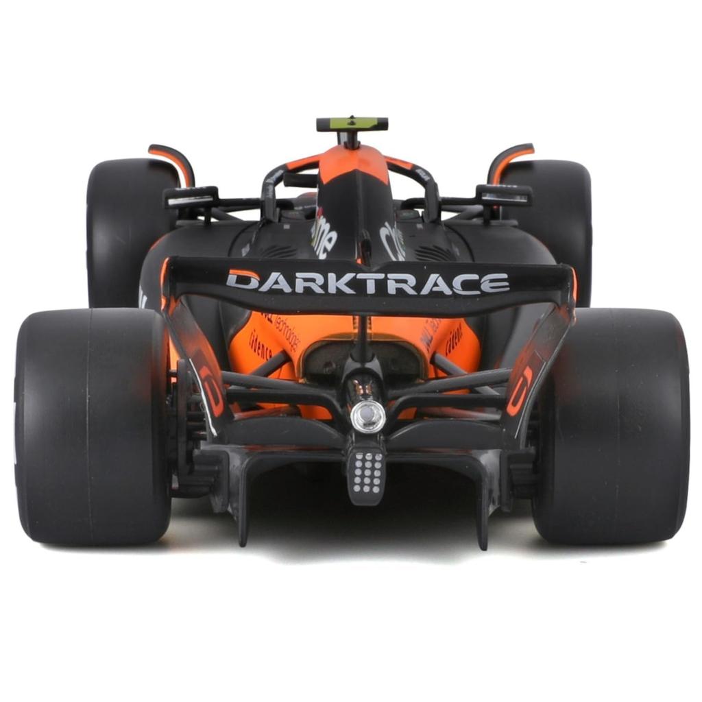 Bburago 2024 Model Scale F1 McLaren MCL38 with Lando Norris Figure Race Sports Car Diecast Model Car 1/24 #4 / 18-28040 (#4)