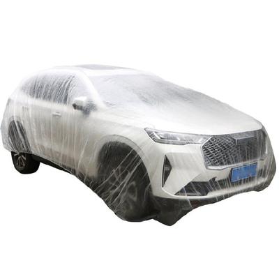 Universal Protective Shields Disposable Transparent Car Cover Dust-Proof Cover