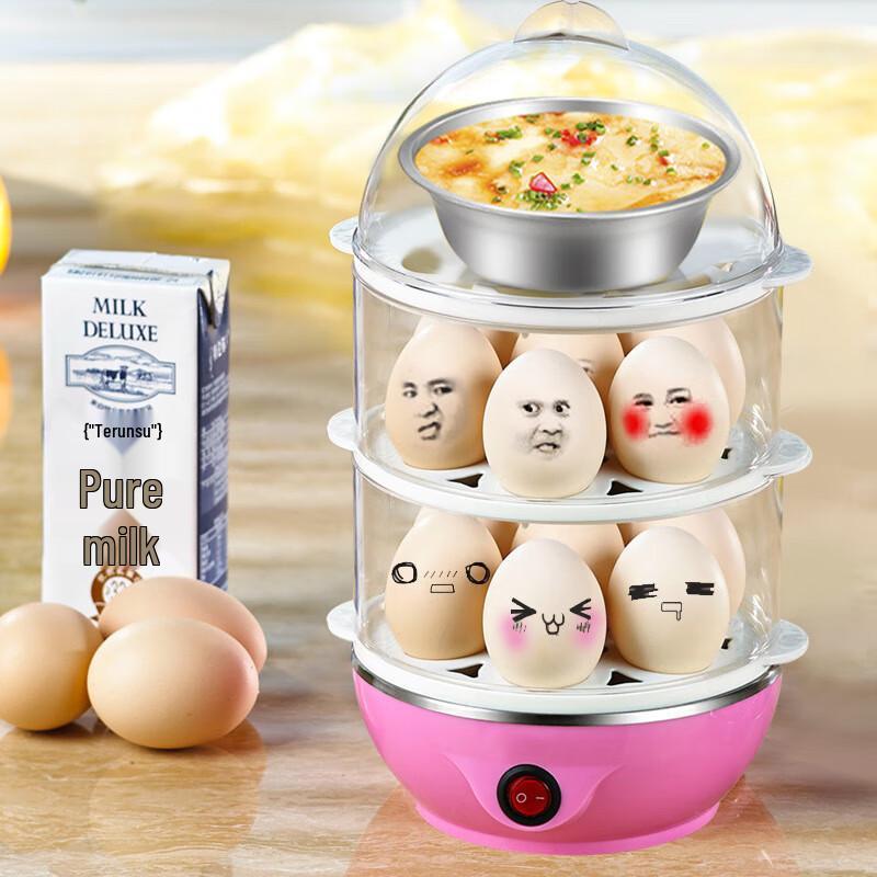 ZISIZ Electric Egg Cooker & Steamer