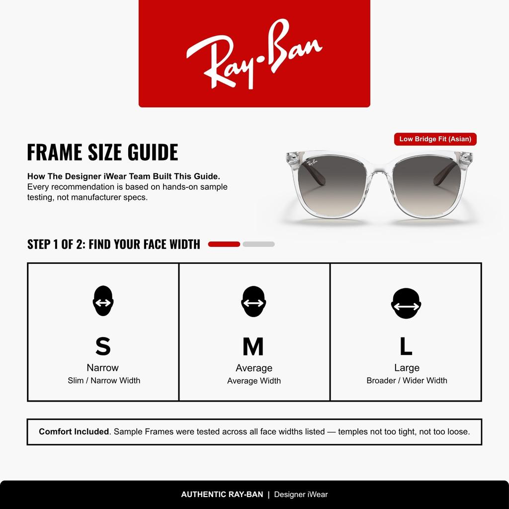 Occhiali da sole RB4379D Asian Fit Ray-Ban