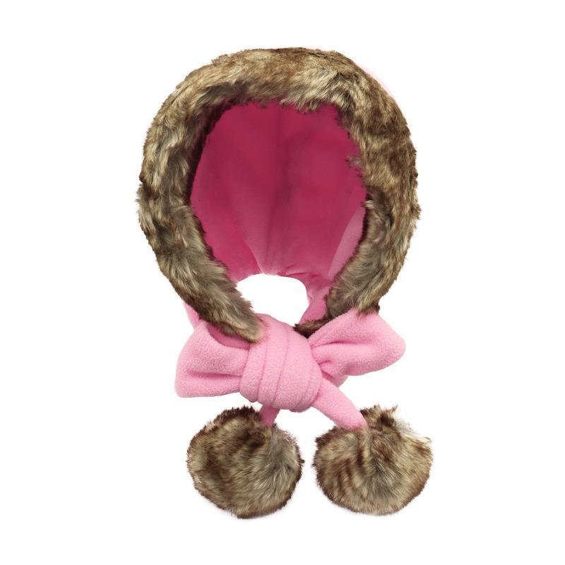 Children's Hats, Scarves, Sets, Boys and Girls Fleece Caps, Fleece Warm Children's Pullovers, and Cold-proof Caps Are Cute.