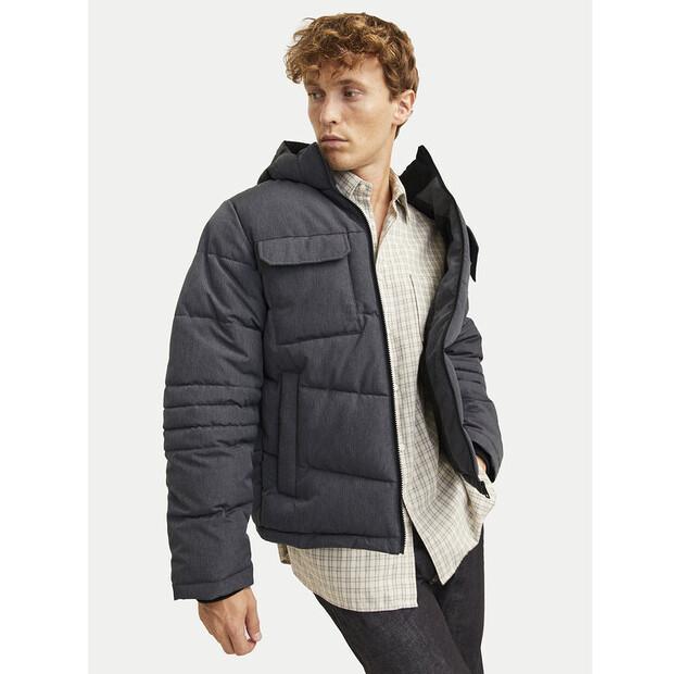 Зимняя куртка Jack&Jones, модель 12256858, серая, стандартный крой