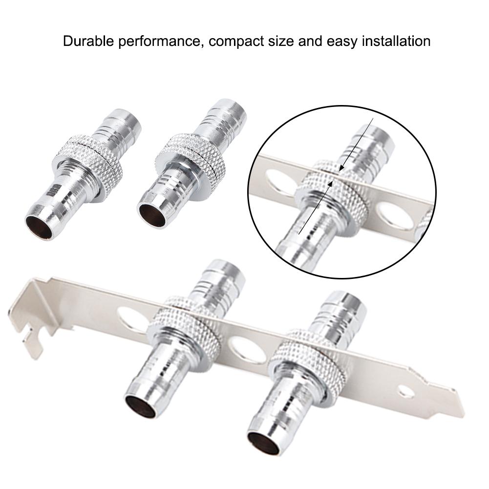 G1 4 Thread Fitting Direct Hose Connection Connector for Computer Water Cooling System(11mm)