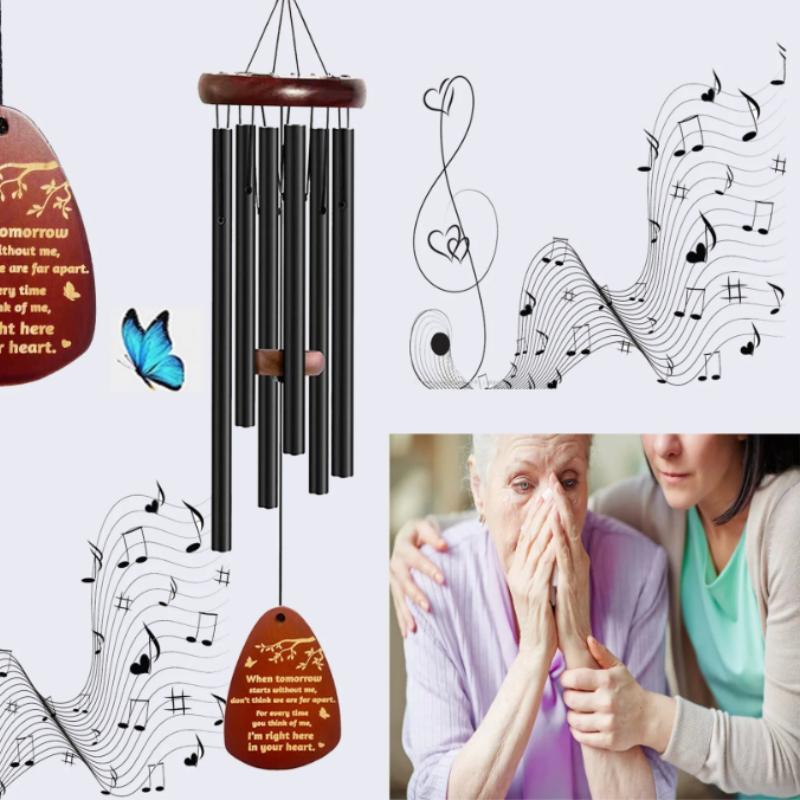 New Aluminum Pipe Wind Chimes Metal Memorial Pendant Gift