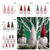 Cute Gnome Faceless Doll Ornament Christmas Feature Xmas Tree Pendant  Dining Room