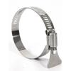 304 Stainless Steel 2/5/10Pcs/Lot Pipe Clamp Trachea Clamp Fixed Locking Clamp With Handle Throat Hoop Hand Twist Pipe