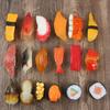 Sushi Pendant Keychain: Japanese Cuisine Display Prop