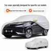 Universal Sun Protection Car Cover for Hozon Z03 - Waterproof, Heat Insulating, All-Season, Oxford Cloth