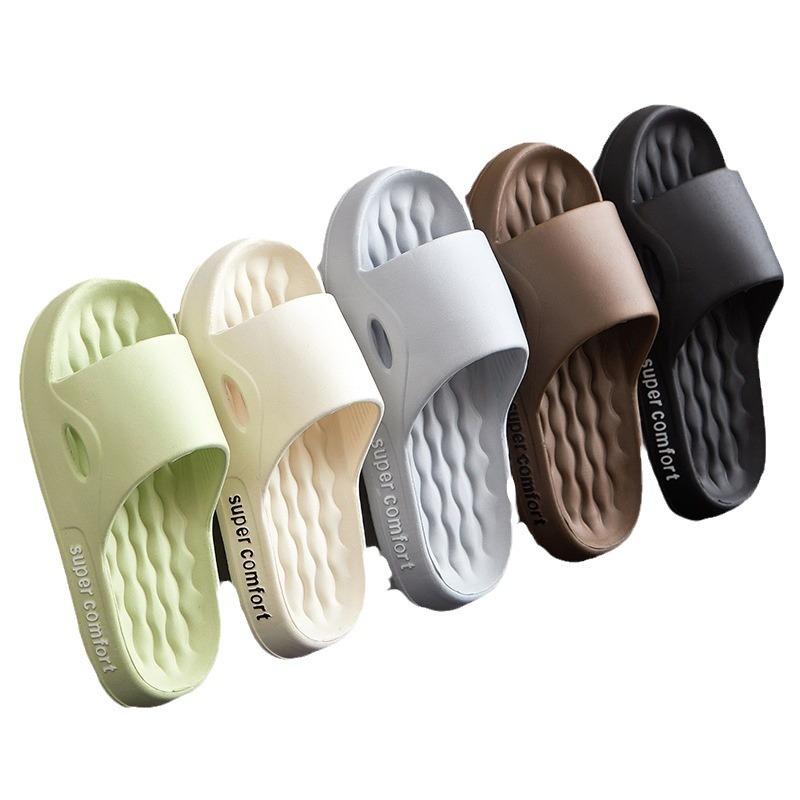 Slippers Men's Summer Sandals Women's Home Non-slip Bathroom Bathing Home Home Thick Bottom Indoor and Outdoor Wear