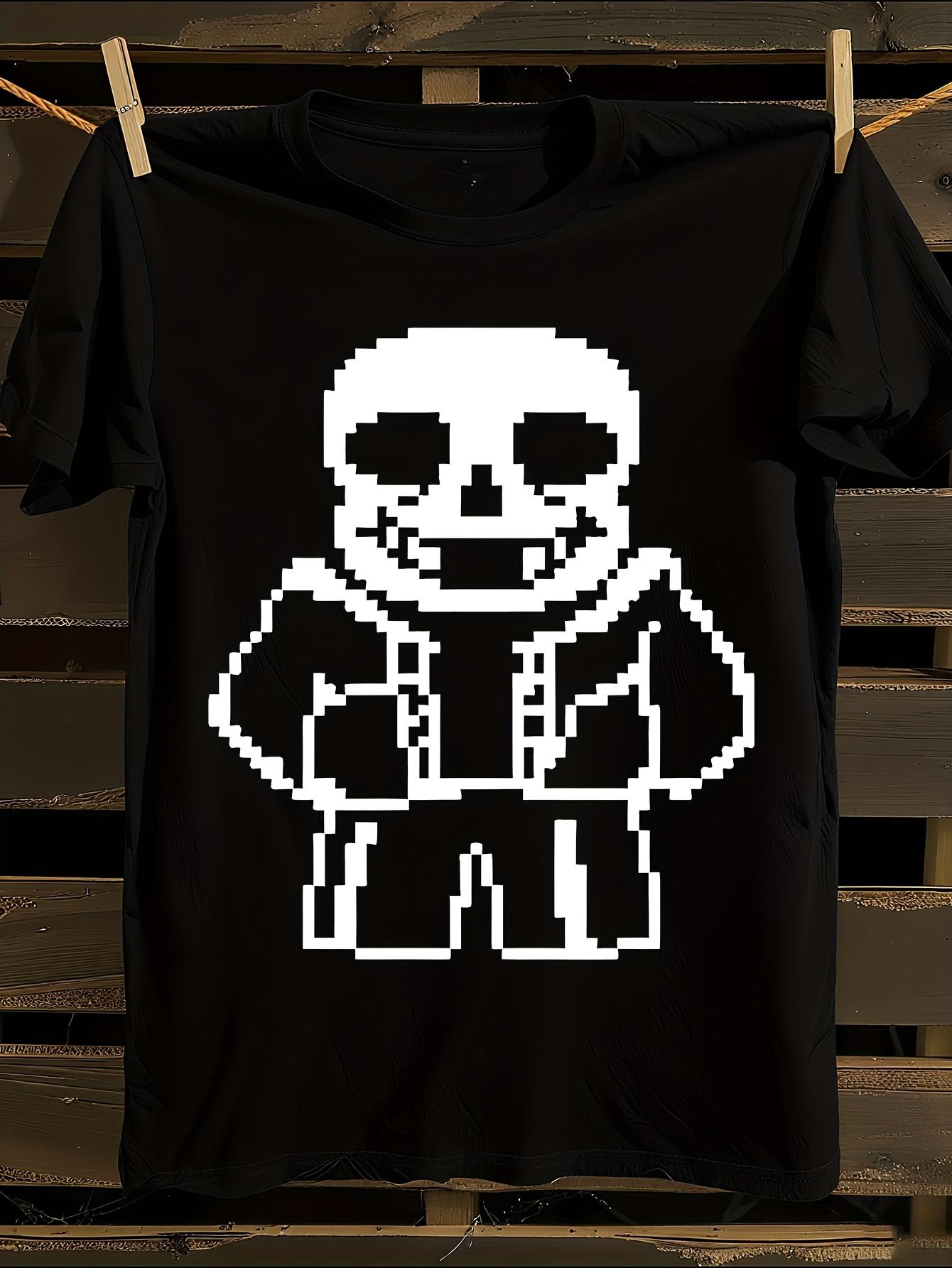 Undertale Sans Skull Graphic T-shirt S