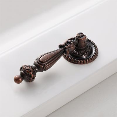Cabinet Pull Eye-catching Corrosion Resistant Zinc Alloy Furniture Handle Wardrobe Door Pull for Home