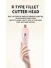 USB Rechargeable 5-in-1 Women's Hair Remover - Multi-functional Trimmer for Nose, Eyebrows, and Sideburns