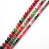 Natural Tourmaline Agate Round Beads Jewelry Accessories - Seven-Color Semi-finished DIY Products