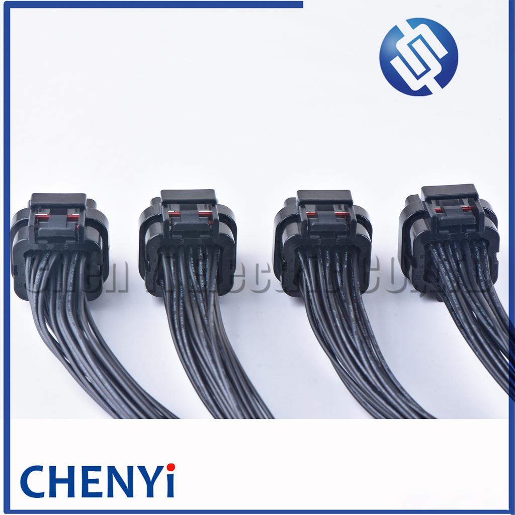 26 Pin Auto ECU Computer Connector Oil Gas Electrical Plug 3-1437290-7 3-1437290-8 1473416-1 1473416-2 With 30cm or 200cm Wires