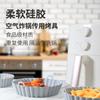 Environmentally Friendly Recyclable Silicone Baking Pan Food Grade Air Fryer Special Bowl Household Baking Oven Silicone Pan