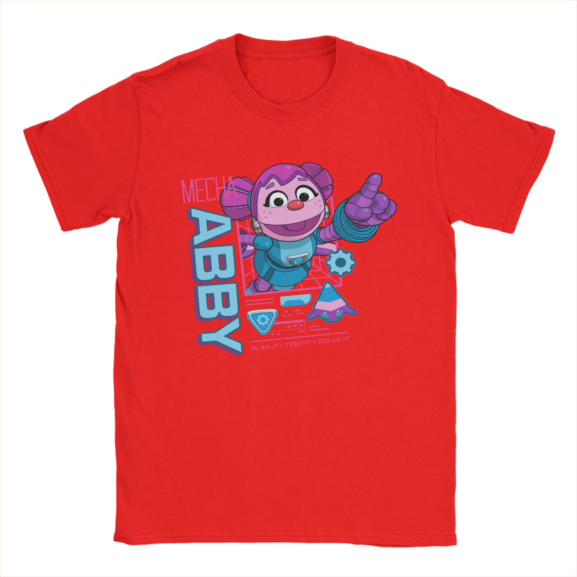 

Sesames Streets Cookie Monster Face T Shirts Unisex Women Cotton Unique TShirts Round Neck Tees Short Sleeve Tops Original S