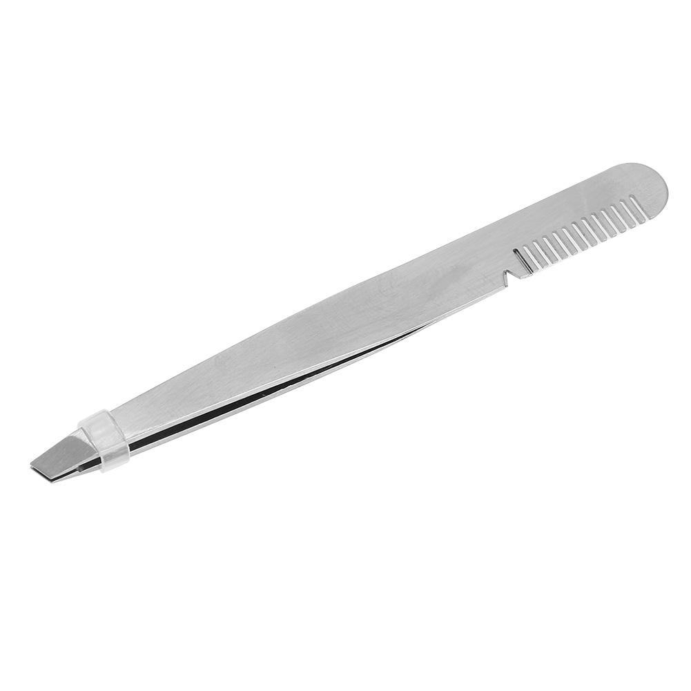 Stainless Steel Eyebrow Hair Removal Tweezer Facial Hair Removal Clips Makeup Beauty Tool