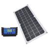 10W Solar Panel Set with 10A Controller Exhaust Fan for Car Yacht RV Boat Moblie Phone Battery