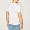 Emporio Armani EA7 Logo Pattern Minimalist Crew Neck Short Sleeve T-Shirt Men Tops White 8NPTL7-PJ03Z-1100