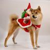 Weihnachtsmann-Hundekostüm, Weihnachtskleidung für Haustiere, Weihnachtsmann, Reitkostüm für Haustiere, Cosplay-Kostüme, Party-Verkleidung, Hunde- und Katzen-Outfit für kleine und mittelgroße Hunde