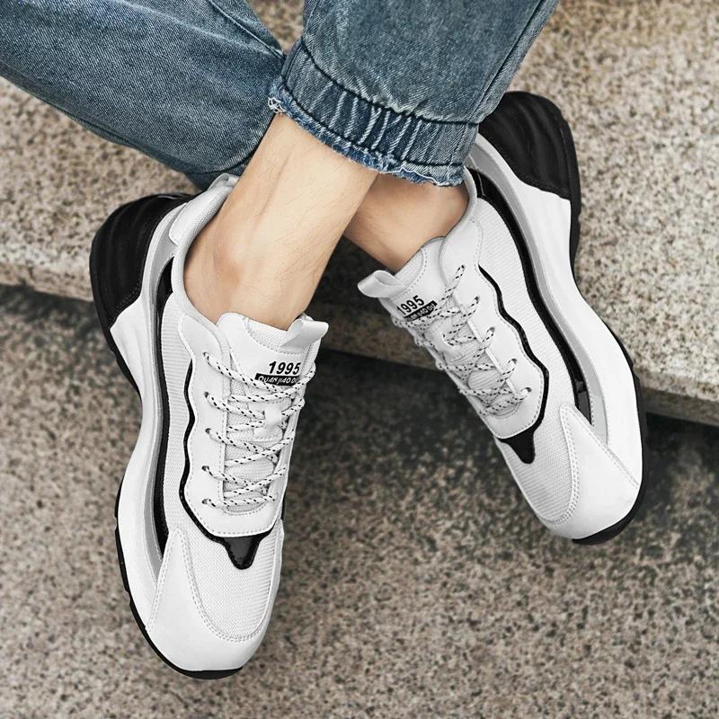 2024 Herrskor Mode Träningsskor Andningsbara Sportskor Herr Sneakers Fritidsskor för Män Promenadskor Zapatillas Hombre