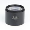 0.3X 0.75X 1.5X Auxiliary Objectives Stereo Microscope Barlow Lens M48 Thread for Binocular Trinocular Zoom Microscopio