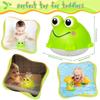 Jovicos Baby Bath Toys for 1 2 3 Year Old, Rechargeable Light Up Bath Toy, Sensory Shower Toy for Toddler, Automatic Spray Water Frogs Bathtub Toy fo