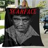 Classic movie Scarface Polyna blanket bed with a blanket to warm the beautiful blanket home travel blanket birthday gift