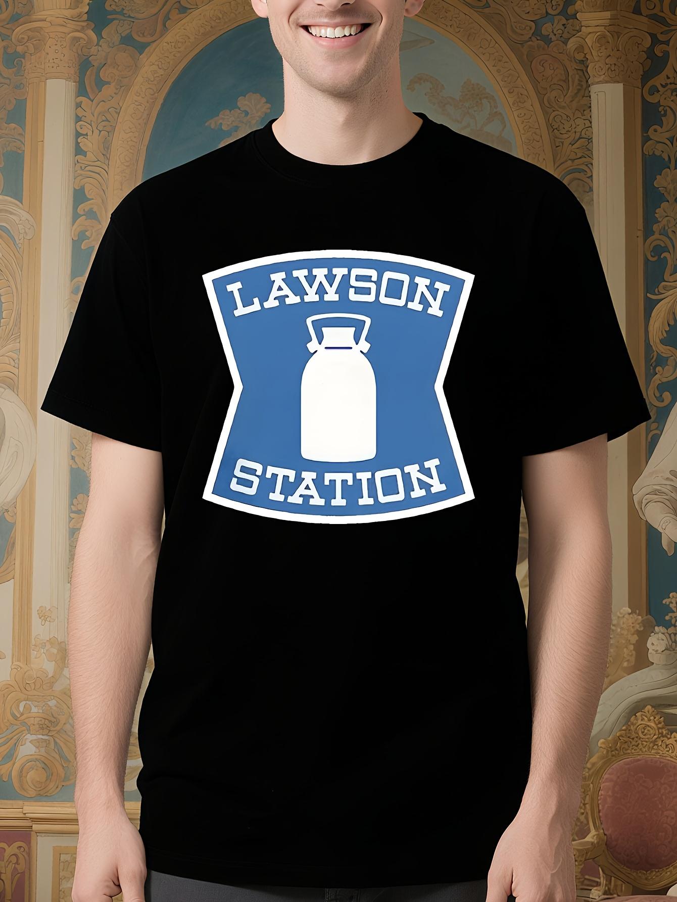 Lawson Station Graphic Tshirt - Lightweight Breathable Co... XL