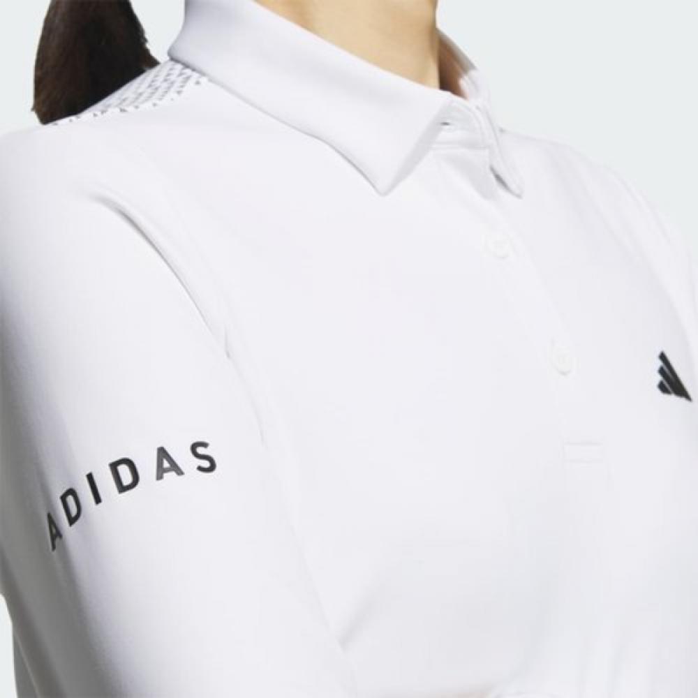 Adidas Golf 23 YearS Fw Women S Aerolady Long Sleeve Polo Shirt Hy0919