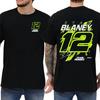 Ryan Blaney #12 võidusõidut-särk - Ametliku stiiliga Team Penske sõitja T-särk