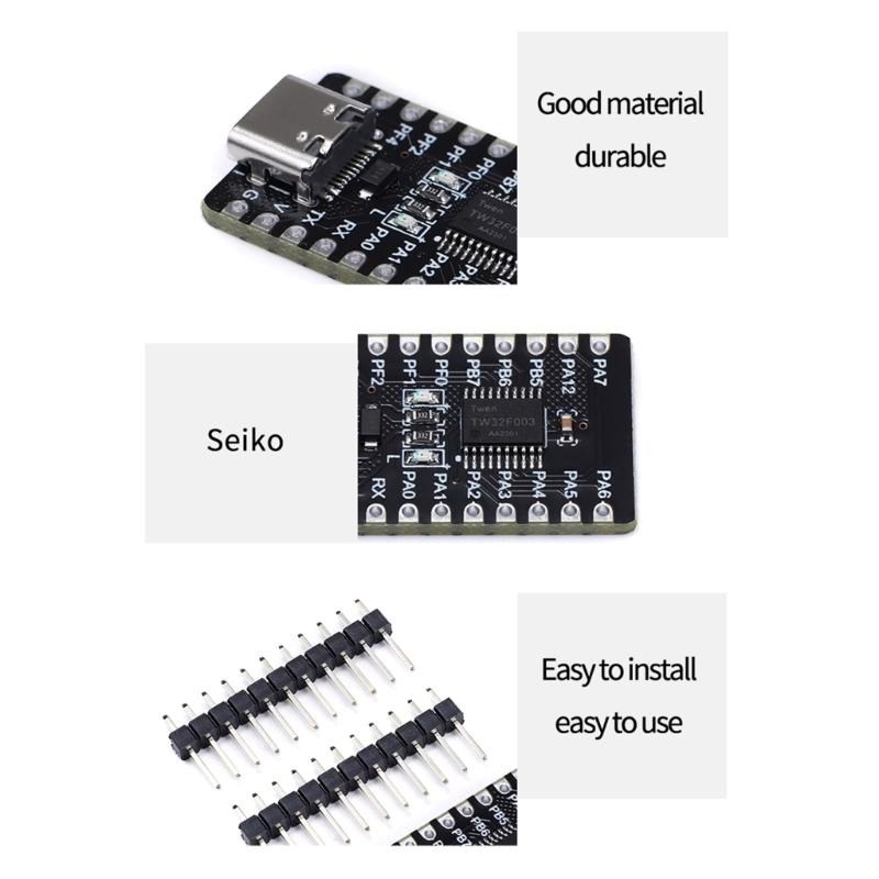 New Microcontroller TWen32F003 CH32V003F4P6 Core Board Development Board with RISC V TWen32F003 CH32V003F4P6