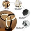 USB Creative Modern Art Desk Lamp Tri color Lighting Suitable for Bedroom, Living Room, Office, Bedside and Other Scenes