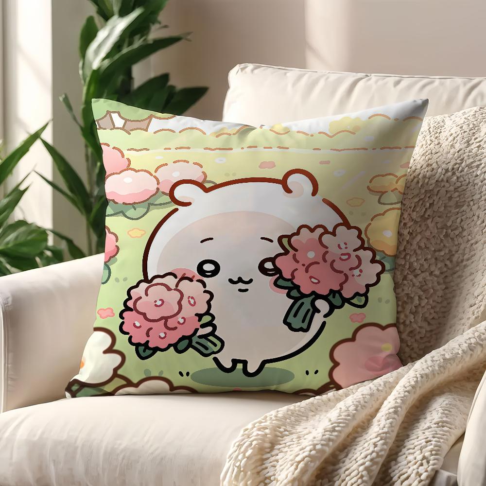 Cute CChiikawaS Kawaii cushion cover For Pillow Printing Sofa Decoration Home Car Room Coffee Shop Office Nordic Simplicity